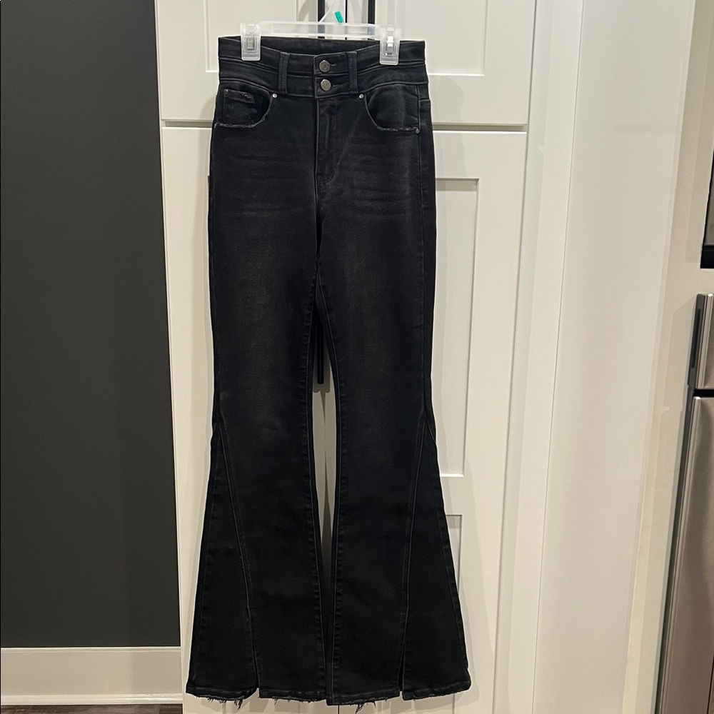 Black Flared Women's Jeans